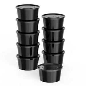 round microwavable containers